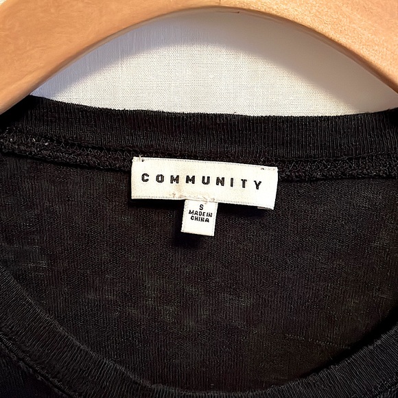 ARITZIA Community Oversized Linen Tee // Size S - Picture 3 of 5